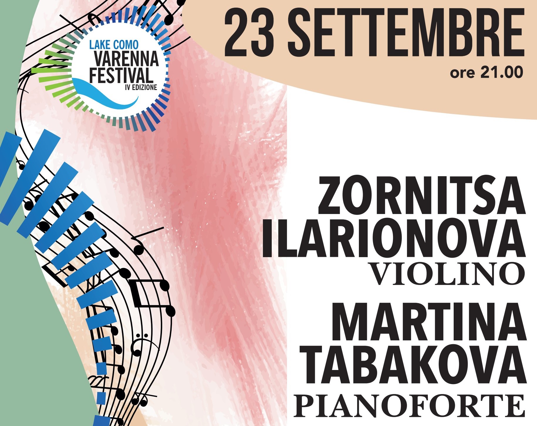 Varenna Concerto Violino E Pianoforte Al Lake Como Festival