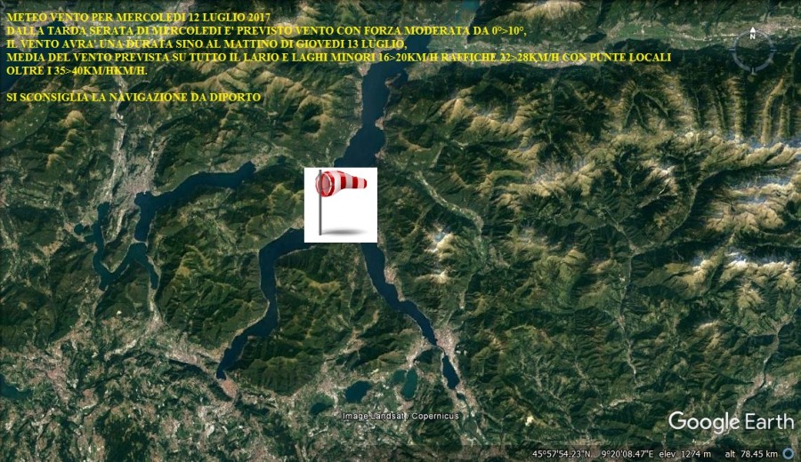 meteo lario 12luglio17